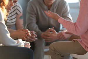a group is supportive during their alcohol addiction treatment program california